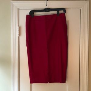 Fuschia Pencil Skirt 8T